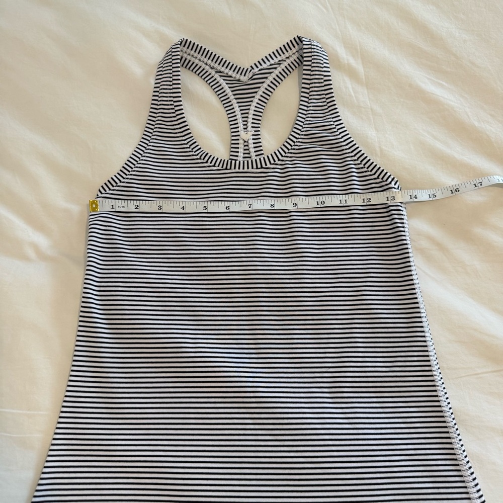 Lululemon Cool Racerback striped tank - Picture 3 of 6